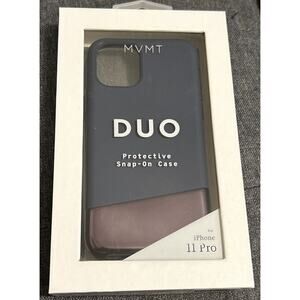 MVMT Duo Navy Snap Case for iPhone 11 Pro New